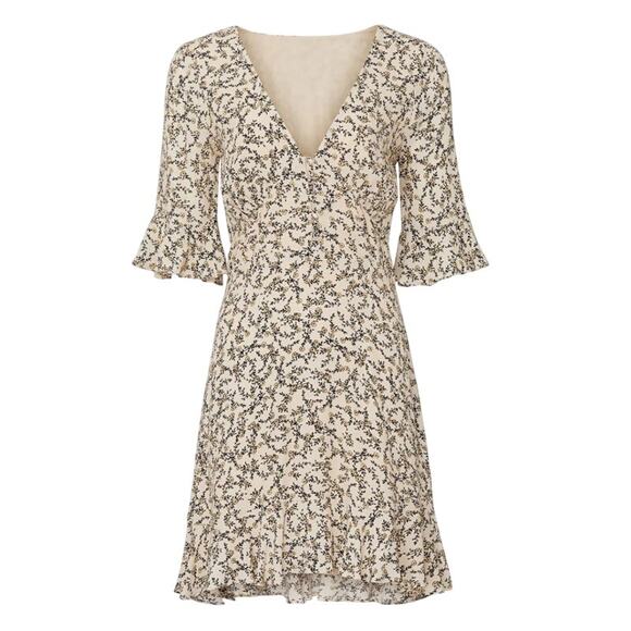 Cupcakes and Cashmere Cream Floral Summer Dress Size 4 - Picture 8 of 8